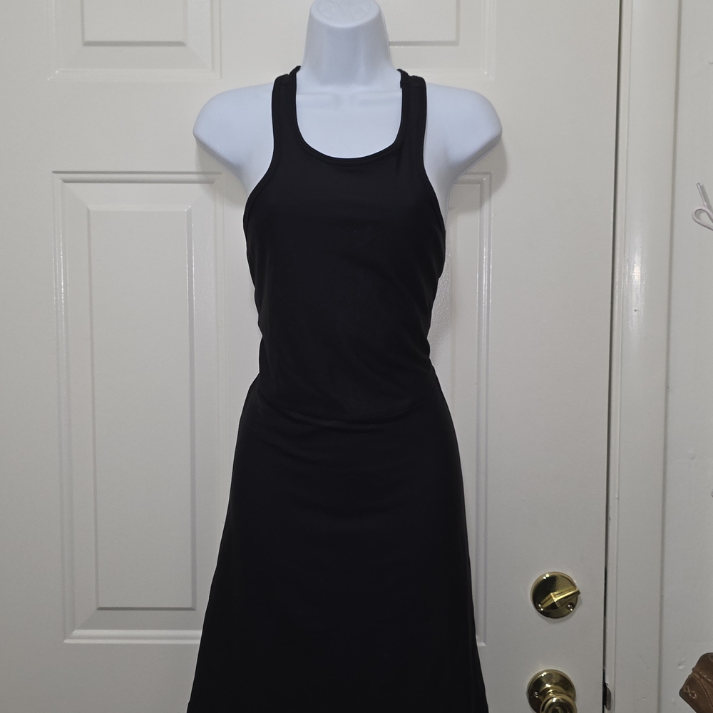 Old Navy Black Midi Dress
